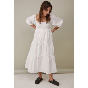 NEW Urban Outfitters Faithfull the Brand Kiona Dress White Large